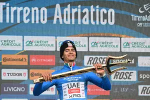 "Hay muchas cosas que puedo mejorar": Isaac del Toro tras su victoria en la Tirreno-Adriático