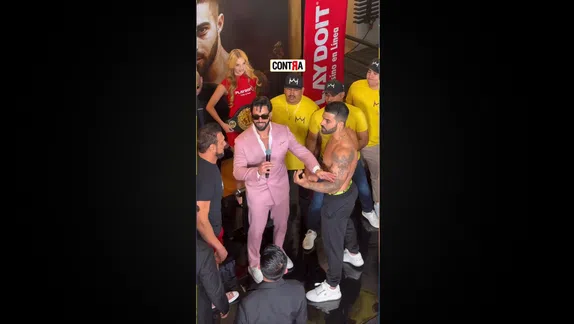 Alberto ‘El Patrón’ Del Río Se Le Fue Encima A Chuy Almada En El Careo en King Royale