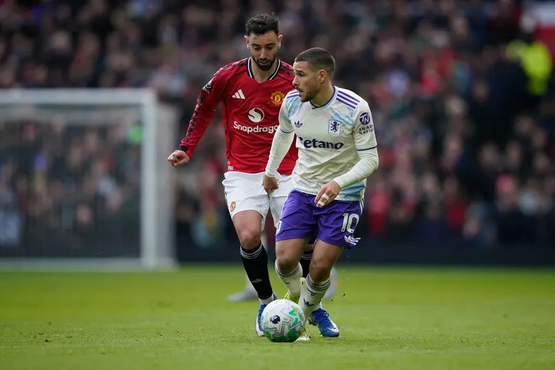Manchester United vs Aston Villa en Premier League I AP