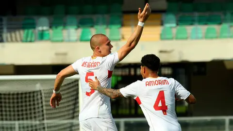 Genoa celebra el segundo gol ante Udinese l AP