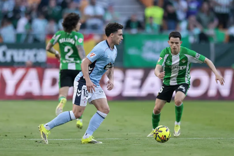 Álvaro Fidalgo en el Betis vs Celta de Vigo | Grosby Group