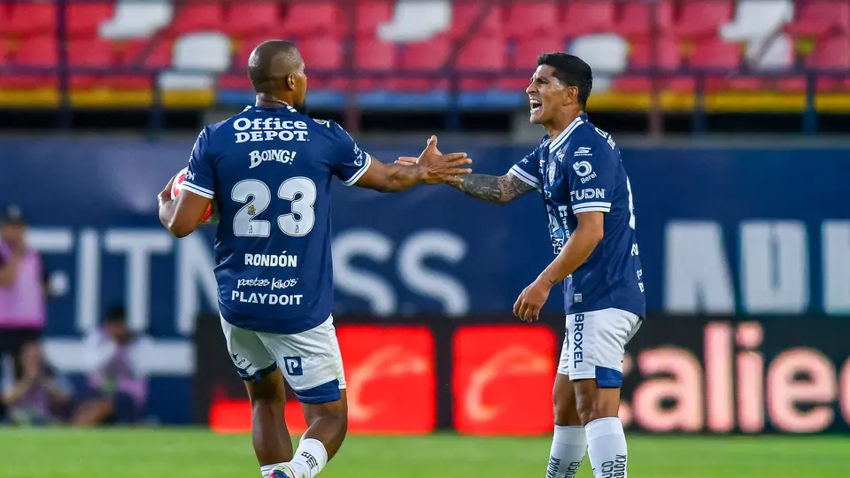 Equipo de Pachuca tras empatar ante Atlético de San Luis en el Clausura 2026 I IMAGO7