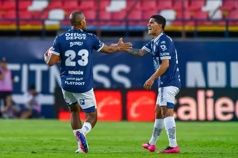 Equipo de Pachuca tras empatar ante Atlético de San Luis en el Clausura 2026 I IMAGO7