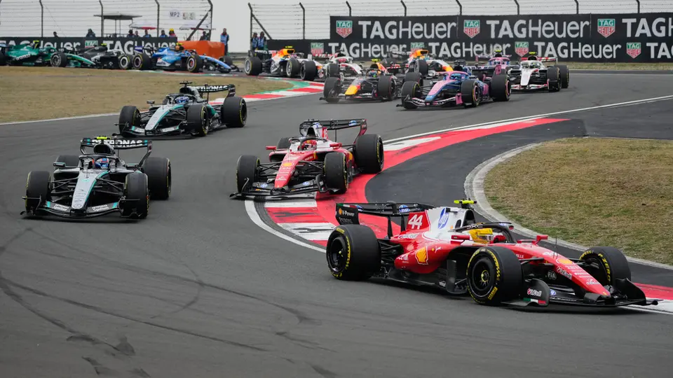 Arranque del Gran Premio de China | AP