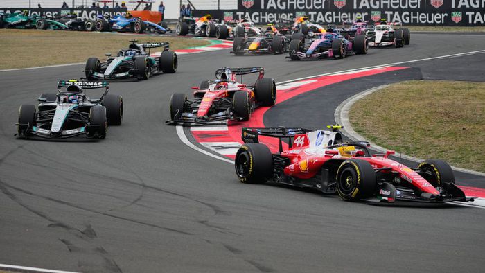 Arranque del Gran Premio de China | AP