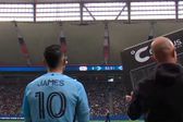 James Rodríguez vio su primeros minutos con Minnesota United | CAPTURA