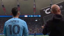 James Rodríguez vio su primeros minutos con Minnesota United | CAPTURA