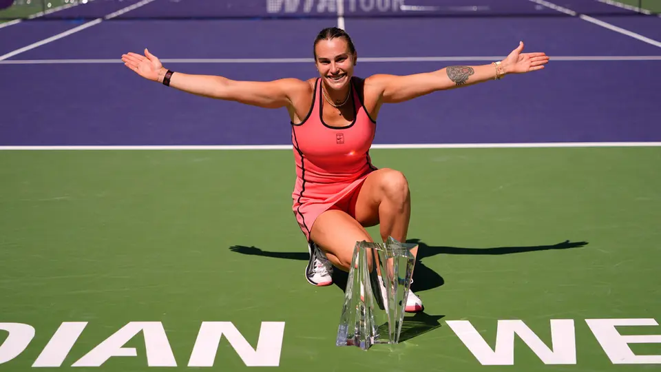 Aryna Sabalenka ganó Indian Wells | AP