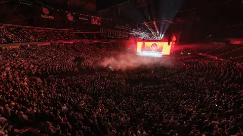 Más de 15 mil personas se dieron cita el domo de bronce para revivir viejos éxitos de Soda Stereo / Cortesía OCESA - Liliana Estrada