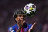 Lamine Yamal en el partido de Barcelona contra Atlético de Madrid en Champions League | AP