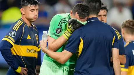 ¡Se confirma lo peor! Boca Juniors da parte médico sobre lesión de Agustín Marchesín