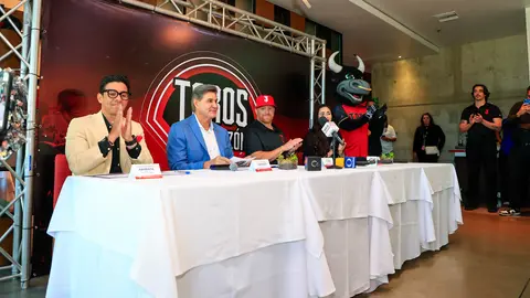 Presentación de Justin Turner con los Toros de Tijuana l CORTESÍA