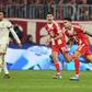 Luis Díaz celebra en el partido de Bayern Munich contra Real Madrid en la Champions League | AP