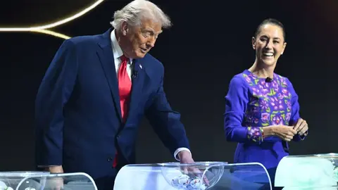 TIME destacó que Sheinbaum ha sabido llevar la presión ejercida por Trump en su gobierno/AFP