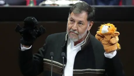 Revelan supuesto sueldo millonario del hijo de Noroña en la CFE; así responde el senador