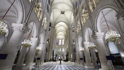 El incendio de Notre Dame en 2019 conmocionó al mundo entero./ AP