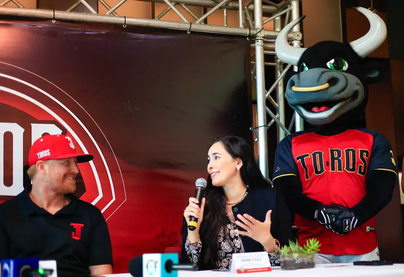 Presentación de Justin Turner con los Toros de Tijuana l CORTESÍA