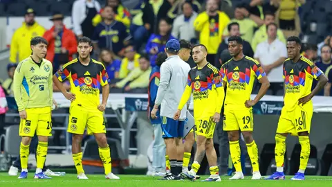 Jugadores de América en lamento tras la derrota contra Nashville | MEXSPORT