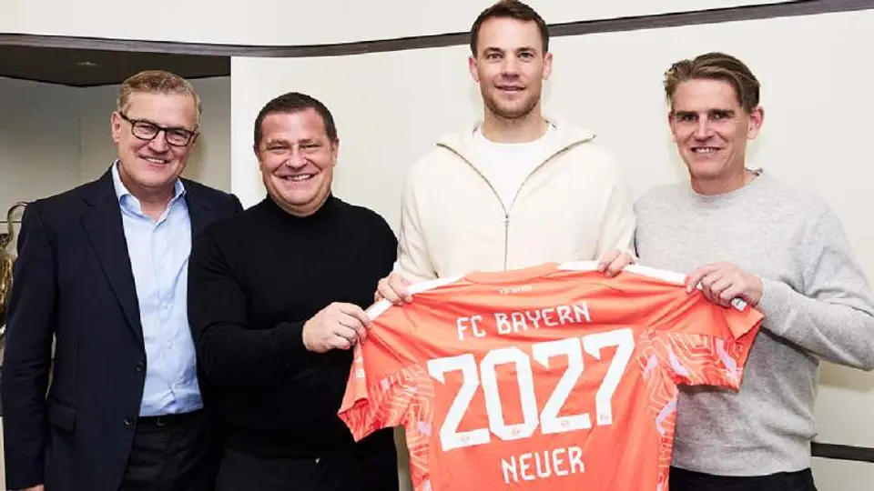 Renovación de Manuel Neuer con Bayern Múnich | x:@FCBayernEN