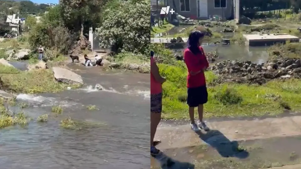 ¡Otra mega fuga de agua en CDMX! Ahora fue en Xochimilco