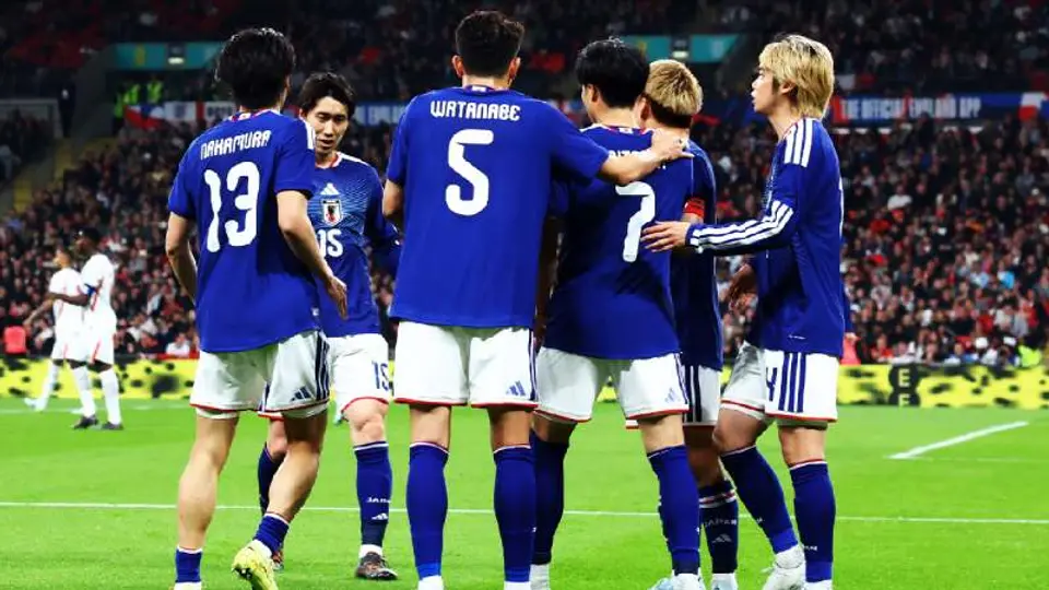 Japón en amistosos contra Inglaterra | x:@jfa_samuraiblue