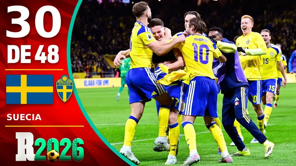 Mundial 2026: Suecia, todo lo que debes saber para la Copa del Mundo