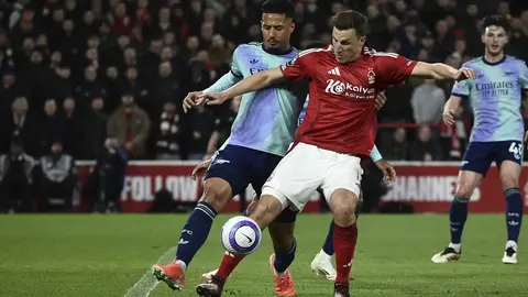 Chris Wood con Nottingham Forest | AP