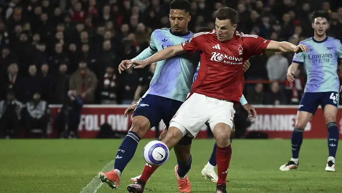 Chris Wood con Nottingham Forest | AP