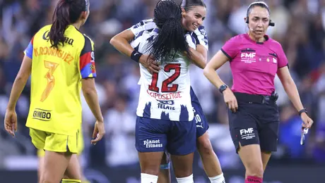 Rayadas toma mínima ventaja en la Final contra América