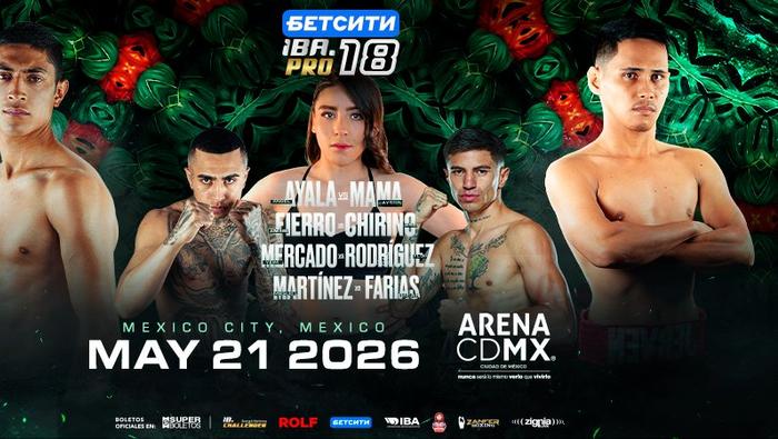 Así será la cartelera del IBA Pro 18 | X