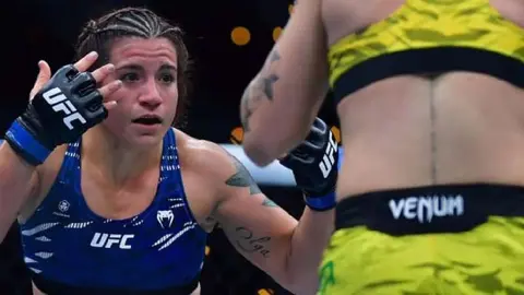Ailín Perez en UFC México Night 2026 | IG: @ailinperezufc