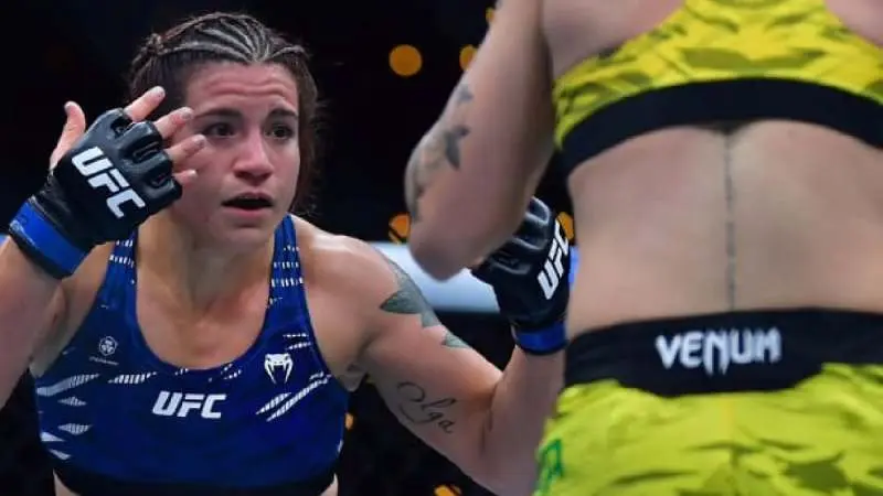 Ailín Perez en UFC México Night 2026 | IG: @ailinperezufc
