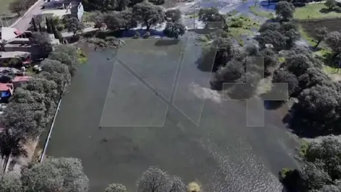 Esta es la segunda fuga de agua potable en CDMX en menos de una semana/N+