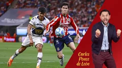 El Reporte Ponce: Pumas y Chivas eligen ruta distinta; sólo uno no juega como grande