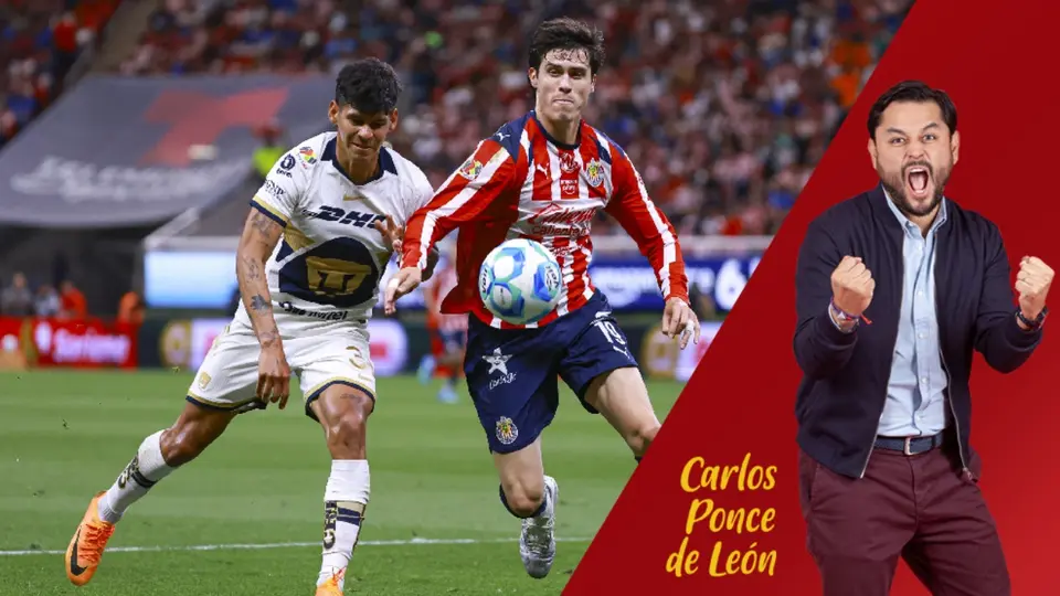 El Reporte Ponce: Pumas y Chivas eligen ruta distinta; sólo uno no juega como grande