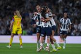 Jugadoras de Rayadas en celebración ante América en la Final de ida de la Liga MX Femenil | IMAGO 7