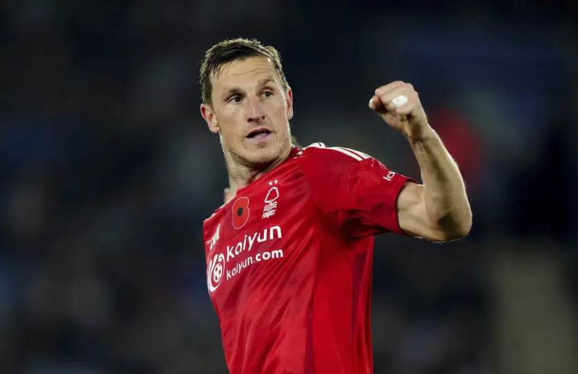 Chris Wood con Nottingham Forest | AP