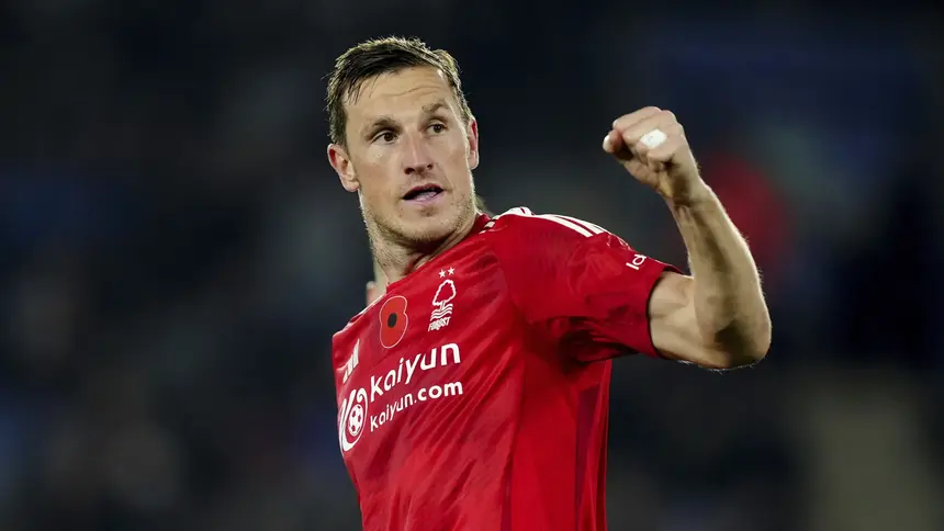 Chris Wood con Nottingham Forest | AP