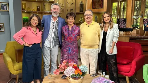 Pati Chapoy fue la encargada de dar a conocer el estado de salud de su compañero / Especial