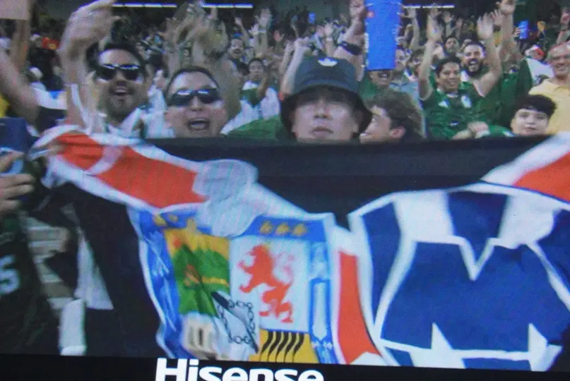 Afición de Rayados presente en el partido de Mundial| CARLOS PONCE