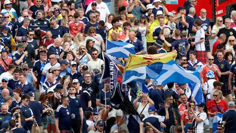 Aficionados de Escocia en la MLB l AP