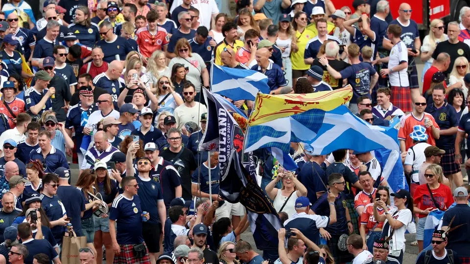 Aficionados de Escocia en la MLB l AP