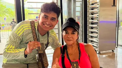 María Luisa Muñoz, la primera aficionada en entrar a un estadio del Mundial en Monterrey