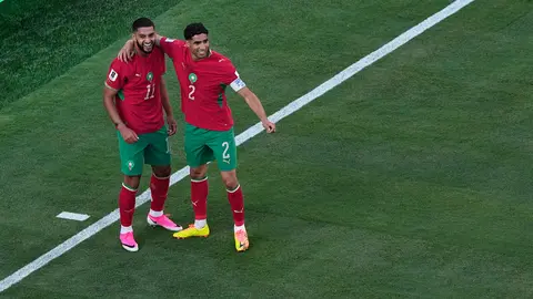 Ismael Saibari, jugador de Marruecos | AP