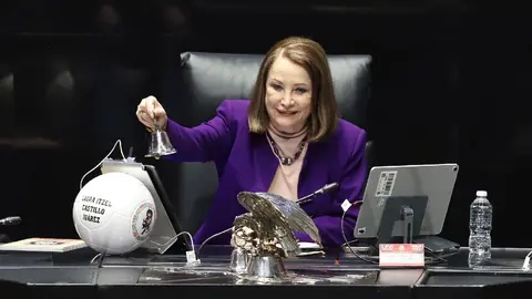 Antes de su llegada al gabinete, Laura Itzel Castillo se desempeñó como presidenta de la Mesa Directiva del Senado de la República./ X