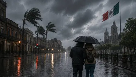 ¡Se mantiene el mal clima en México! Onda Tropical 7 amenaza con lluvias intensas, granizo y vientos fuertes
