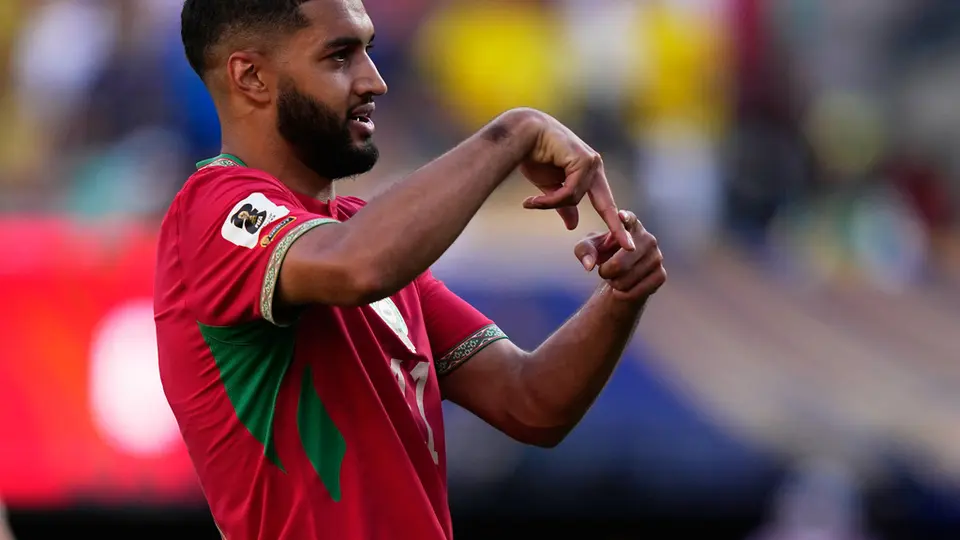 Ismael Saibari, jugador de Marruecos | AP