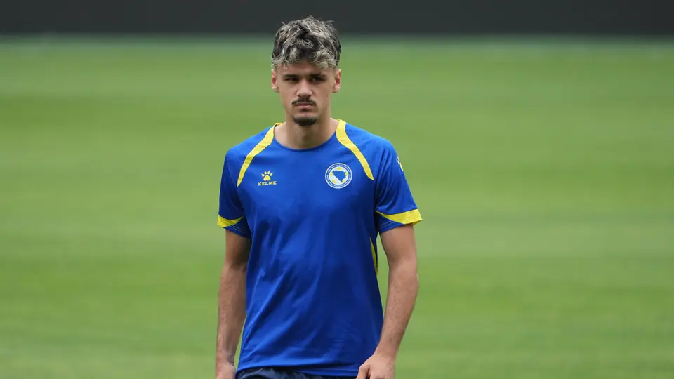 Kerim Alajbegovic, jugador de Bosnia-Herzegovina | AP