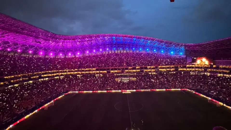 Estadio BBVA previo al partido entre Suecia y Túnez| CARLOS PONCE