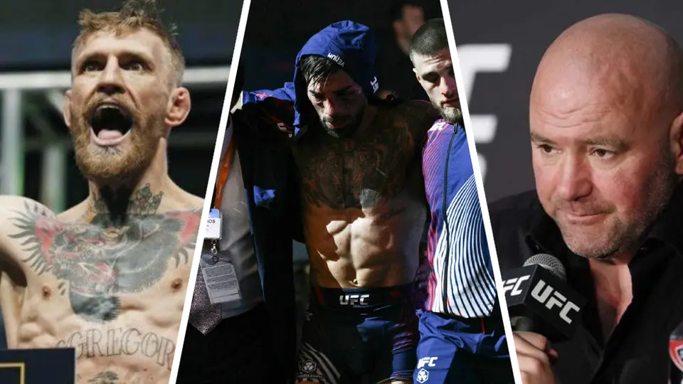 Así reaccionaron Dana White y Conor McGregor a la derrota de Ilia Topuria